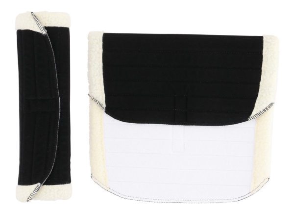 Bandage underlägg med imiterat lammskinn
