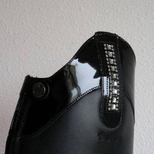 Ridstövel Derby modell Softjumper Lack/Swarovski stenar