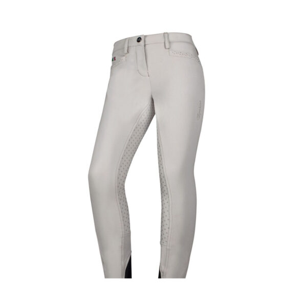 Equiline Clodette Barnridbyxor helskodd silicon vit - Bild 5