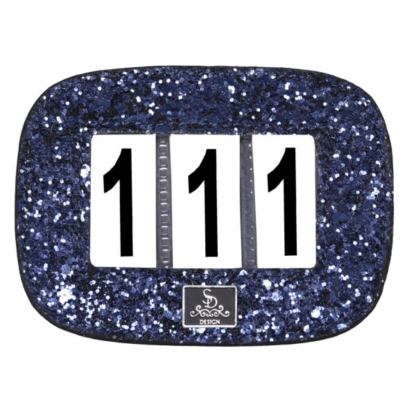 SD-Design Nummerlapp Läder Glitter - Bild 7