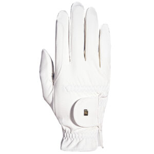 Vesta Roeckl Grip Vinter Ridhandskar, vit