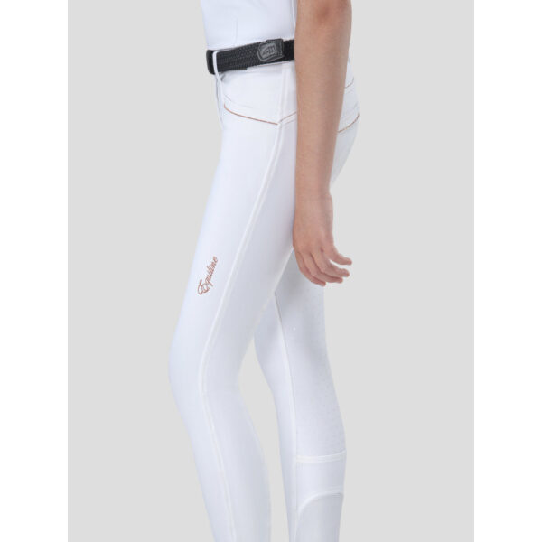 Equiline Alice flickridbyxa Vit med Roséguld