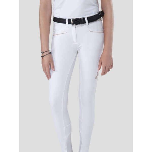 Equiline Alice flickridbyxa Beige med Roséguld