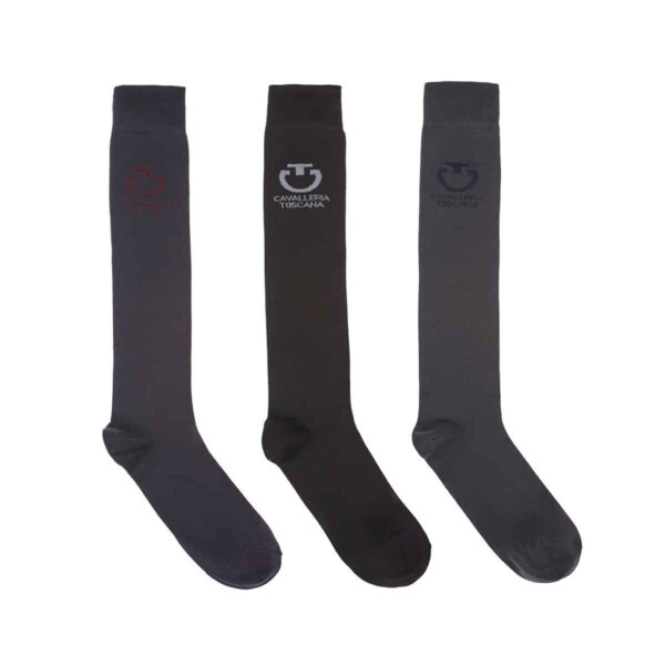 Cavalleria Toscana Ridstrumpor Light Full Logo socks 3-pack mix colours