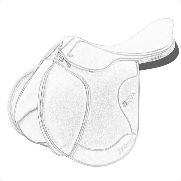 Ikonic Hybrid Light Line Hoppsadel, Ponny - Bild 8