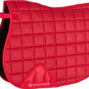 Horse Guard Mesh Glitter Schabrak Röd, hopp