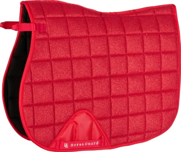 Horse Guard Mesh Glitter Schabrak Röd, hopp