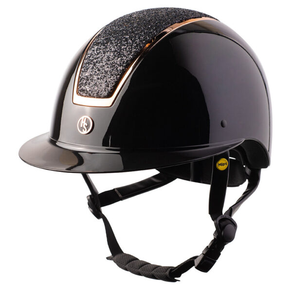 Hansbo Sport Ridhjälm MIPS Vision Golden Crome